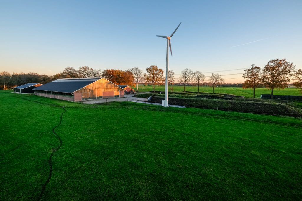 Bestwatt kleine windmolen installatie door Rengineers